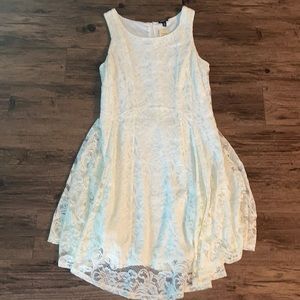 Torrid White Lace Dress